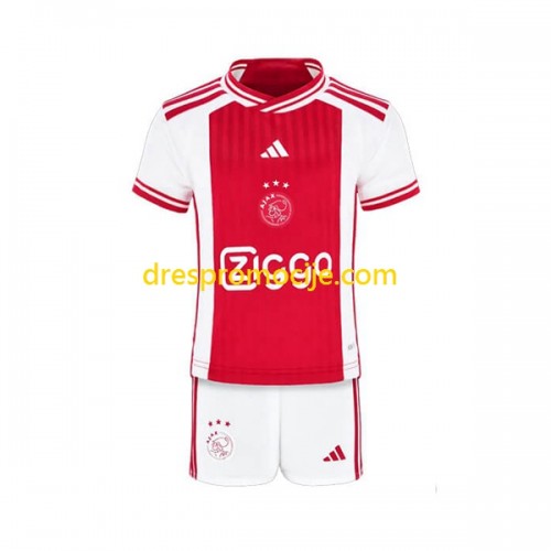 AFC Ajax Dres Dječji Domaći 2023/2024 Kratkih Rukava AFC Ajax Dres Dječji Domaći 2023/2024 Kratkih Rukava